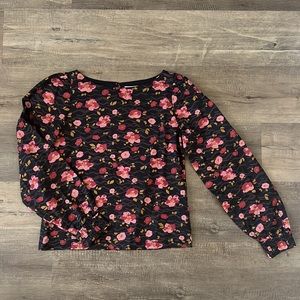 NWOT WVN | floral long sleeve blouse